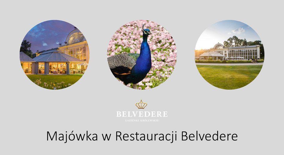 Majówka w Restauracji Belvedere